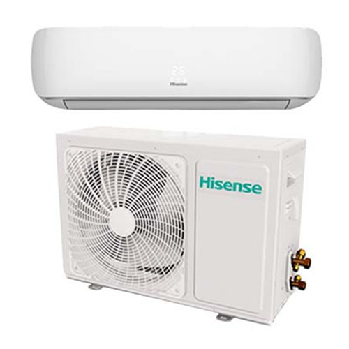 Hisense 1.5hp split aircon cooling only TG basic panel R419a , 3m pipe 12000BTU